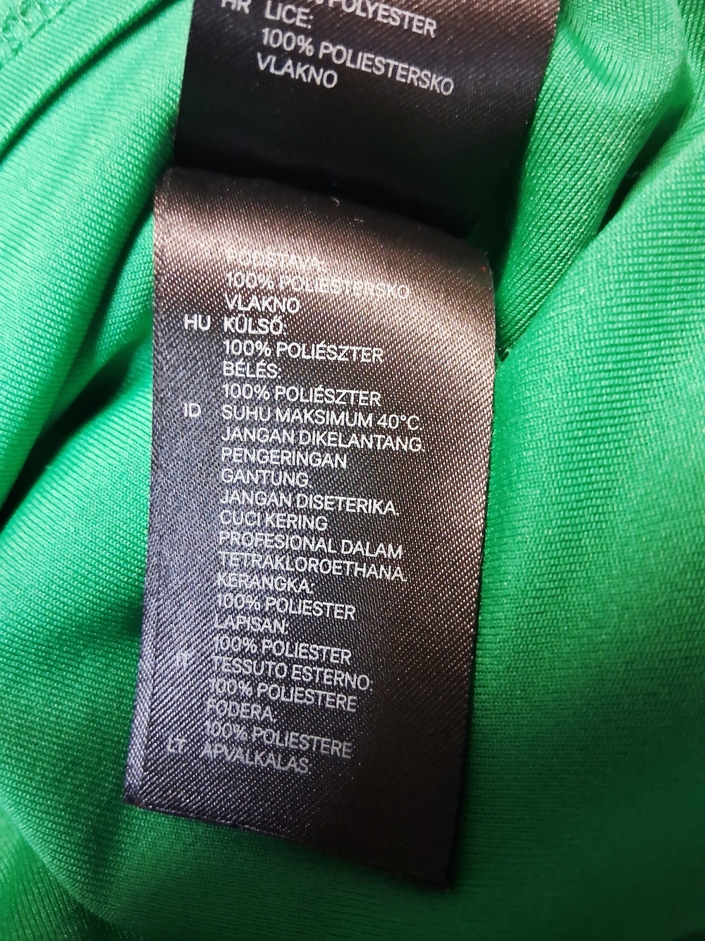 H&M Green Midi Slip Dress - Picture 5 of 7